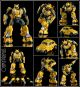 [Pre-order] Lucky Cat Micro Cosmos Metal Alloy Chogokin Mecha Robot Action Figure - ET-01 ET01 Mee (Transformers Legends Scale  Bumblebee Movie - Bumblebee) (Reissue)