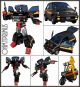 [Pre-order] Takara Tomy Hasbro Transformers G1 Masterpiece - MP-53+B MP53+B Diaburnout (Diaclone Black Honda City Turbo Skids)