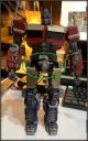 [IN STOCK] Lucky Cat Micro Cosmos Metal Alloy Chogokin Mecha Robot Action Figure - MVP-01 MVP01 Atlas (Transformers ROTB MP Scale Optimus Prime) (USED - Detached Hip Skirt)