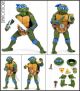 [IN STOCK] NECA Toys 1/4 Scale Action Figure - 54143 Teenage Mutant Ninja Turtles TMNT (Cartoon) - Giant-Size Leonardo