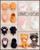 [Pre-order] Nendoroid Doll Chibi SD Style Action Figure - Animal Hand Parts Set (Brown / White / Black)
