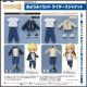 [Pre-order] Good Smile Company GSC Nendoroid Doll Chibi SD Style Action Figure - Outfit Set - Leather Jacket (Black / Ivory)