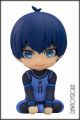 [IN STOCK] Good Smile Company GSC X ORANGE ROUGE Nendoroid Plus Chibi SD Style Fixed Pose Figure - Bluelock - Isagi Yoichi Rubber Mascot