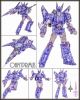 [Pre-order] Newage NA Toys H43-T H43T Tyr (Transformers Legends Scale G1 Cyclonus Clear Transparent)