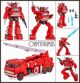 [IN STOCK] Newage NA Toys H46 Backdraft (Transformers G1 Legends Scale Inferno)