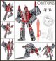 [IN STOCK] Newage NA Toys H57EX H57-EX Freyr Red (Transformers G1 Legends Scale Swoop Toy Version)