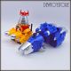 [Pre-order] Kaiyu Model Siyang Cultural Stars Fragments Metal Alloy Chogokin Robot Mecha Action Figure - TJXB001S B-Robo Kabutack - Water & Land Set