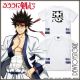 [Pre-order] Cospa Apparel - Rurouni Kenshin - Sanosuke Sagara Aku Ichimonji T-shirt White (Reissue)