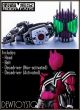 Rider Fans 1/12 Scale SHF Style Action Figure Accessory / Upgrade Kit - Kamen Rider Decade Head / Belt / Decadriver 