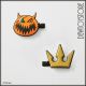 [Pre-order] Square Enix Novelty Household Products - Kingdom Hearts II - Halloween Town A Hair Clip Set (Reissue)