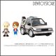 [Pre-order] Takara Tomy Chibi SD Style Action Figure - QV-01 Back to the Future - Time Machine (Part 1)