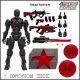 [Pre-order] Valaverse Action Force 1/12 Scale Action Figure - Crimson Shadow Praetorian