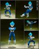 [IN STOCK] Bandai S.H. SH Figuarts SHF 1/12 Scale Action Figure - Dragon Ball Super - Super Saiyan God Super Saiyan Vegeta -Unwavering Saiyan Pride-