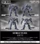 [Pre-order] Kotobukiya 1/72 Scale Plamo Plastic Model Kit - GN103 Front Mission Structure Arts Additional Selection Vol. 2 - All 4 Types Set (With First Release Bonus)