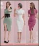 [Pre-order] Worldbox 1/6 Scale Action Figure Accessories - CA016 Tight Dress - Green / Red / White (Body not Included)