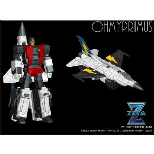 [RESTOCK Pre-order] Zeta Toys - ZC-01 ZC01 Mini Superitron - Downthrust (Transformers Legends Scale Superion Skydive)