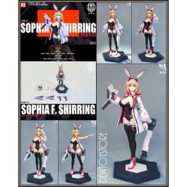 ZY Toys Female Clothes 1/6 Black Bunny Girl Clothing Set F 12 Action  Figure