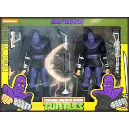 NECA Exclusive TMNT Foot Solider /"Army Builder/" 7/" Teenage Mutant Ninja Turtles