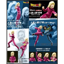 S.H. Figuarts Android 18 Universe Survival Saga Dragon Ball Super Action  Figure 