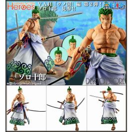 Megahouse Variable Action Heroes One Piece Zoro Juro Figure (green)